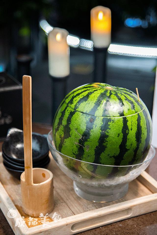 可爱的西瓜花、西瓜丸，西瓜切出新花样（成都人西瓜季的各种吃法）