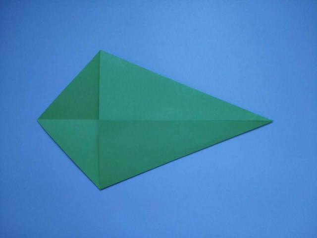 如何用折纸折小桌子,怎么用纸折桌子(儿童益智手工折纸教程)