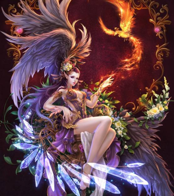 十二星座二次元公主,十二星座化身凤凰公主-星座-荣耀易学