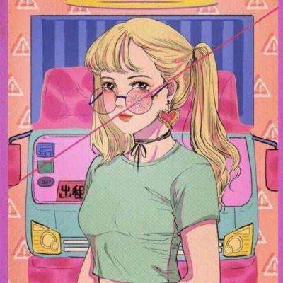 少女图片漫画头像 女生，女生头像动漫 二次元 少女（元气满满的二次元女生动漫微信头像）