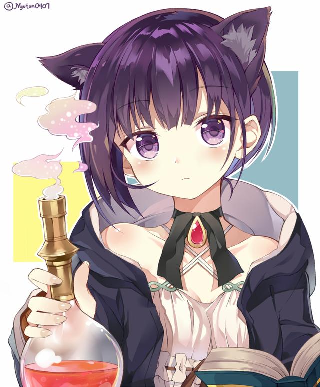 头像｜超可爱的猫耳少女微信，头像｜超可爱的猫耳少女（猫耳主题美图壁纸）