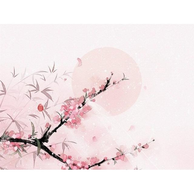 红小豆，微信头像，红小豆（女生漫画头像+背景‖那年桃夭）