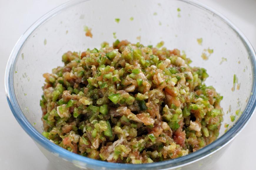 猪肉青椒馅饺子