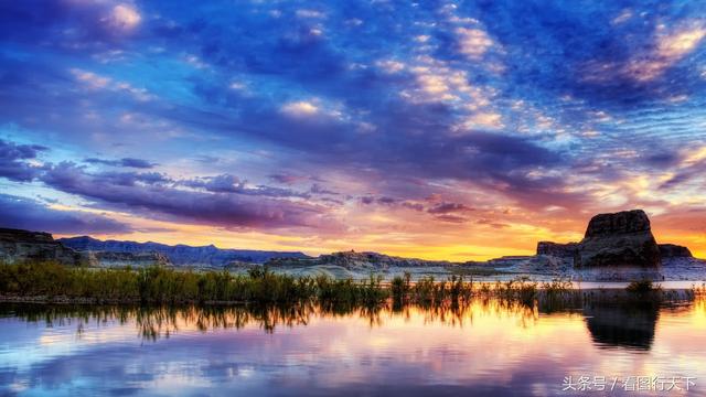 “原来天水共一色，微信头像，“原来天水共一色，只待鱼与鸟齐飞”（绝美的高清风景美图壁纸）