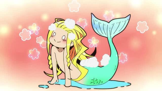 动漫人鱼图片,人鱼动漫人物图片(盘点动漫中的那些美人鱼!