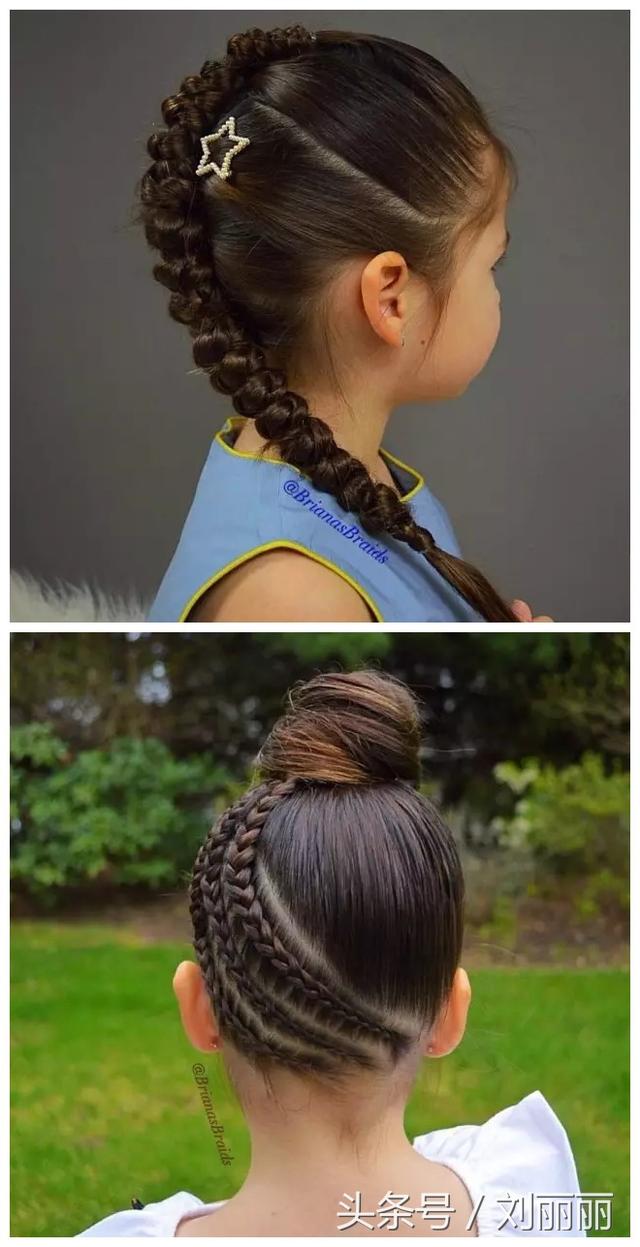  扎头发的方法100种小女孩，三款简单甜美小女孩发型编发教程（史上最美“小仙女扎发”48款） 