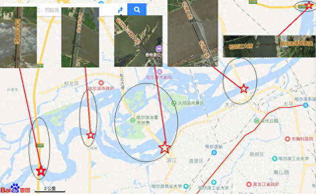 听着歌，吃着鱼，看着桥——横跨松花江上的公路桥（哈尔滨市）
