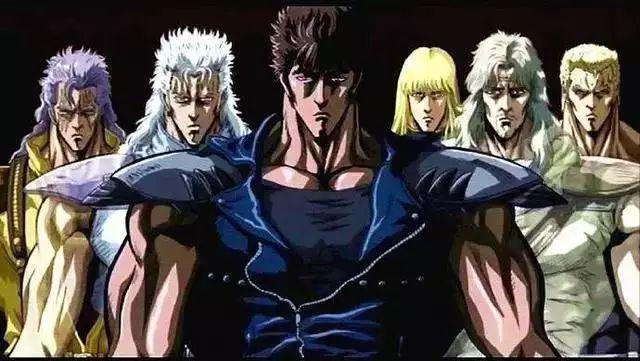 《北斗神拳》健次郎第二名:《幽游白书》户愚吕弟第三名:《筋肉人》