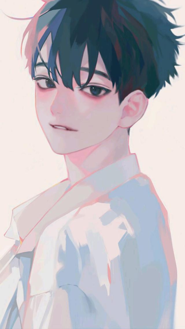 插画师INPLICK ，微信头像，插画师INPLICK （Twi:inplick）（病娇男孩插画壁纸）