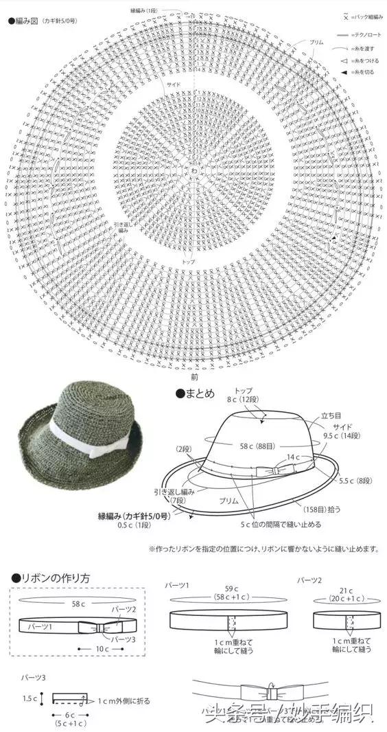 两分钟教会你钩帽子，自己钩一顶，分分钟美上天