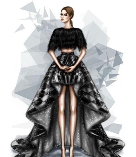 十二星座霸气系列图，12星座霸气壁纸（十二星座专属的手绘黑礼服）