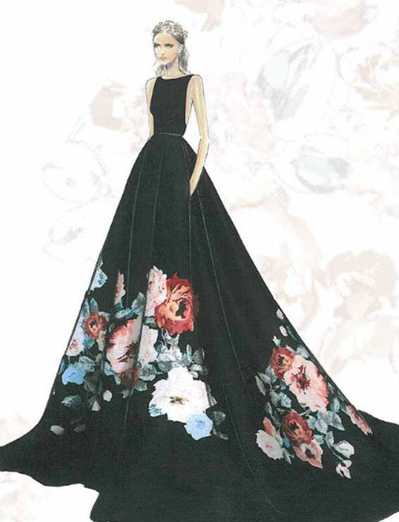 十二星座霸气系列图，12星座霸气壁纸（十二星座专属的手绘黑礼服）