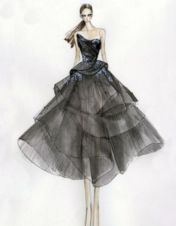 十二星座霸气系列图，12星座霸气壁纸（十二星座专属的手绘黑礼服）