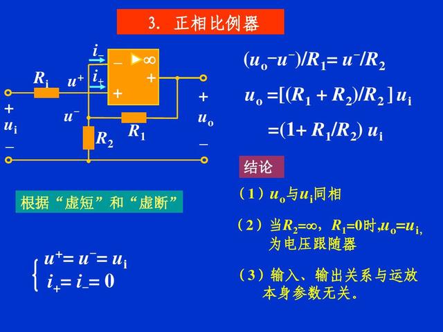 运算放大器电路，运算放大器的原理及基本运算电路（7个运算放大电路实例解析）