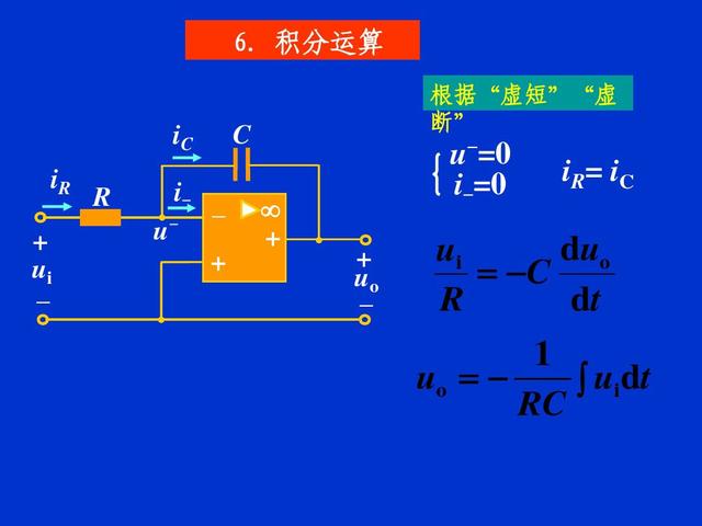 运算放大器电路，运算放大器的原理及基本运算电路（7个运算放大电路实例解析）