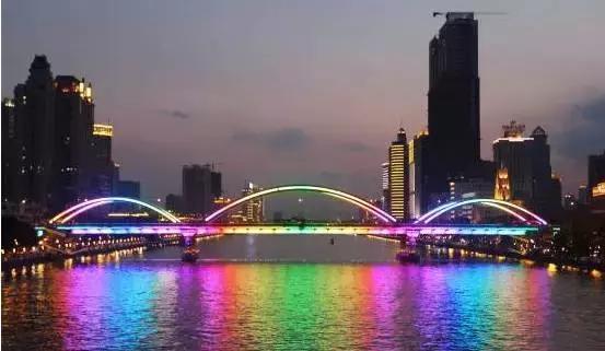 广州著名大桥，广州的各座过江大桥