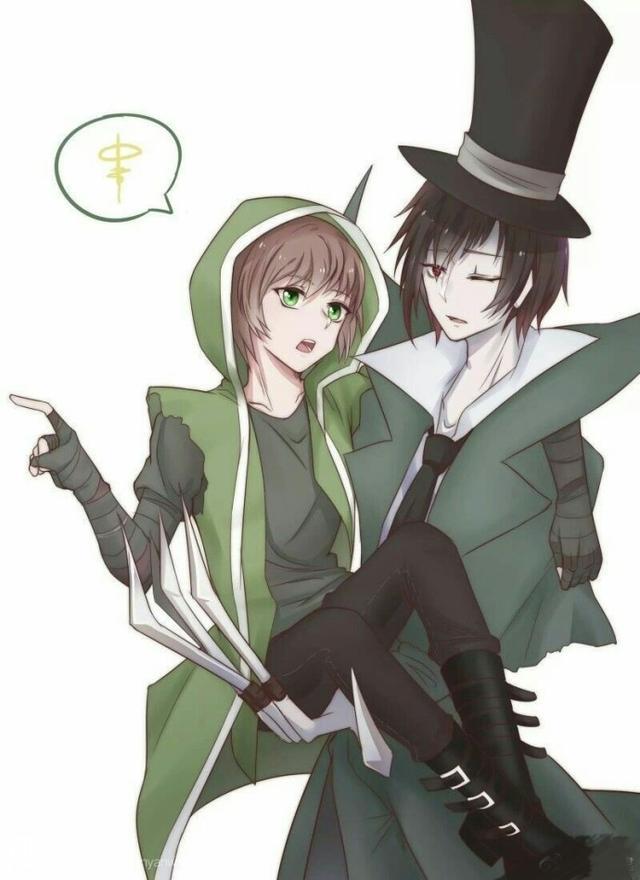 第五人格cp漫画合集，与杰克的四对CP