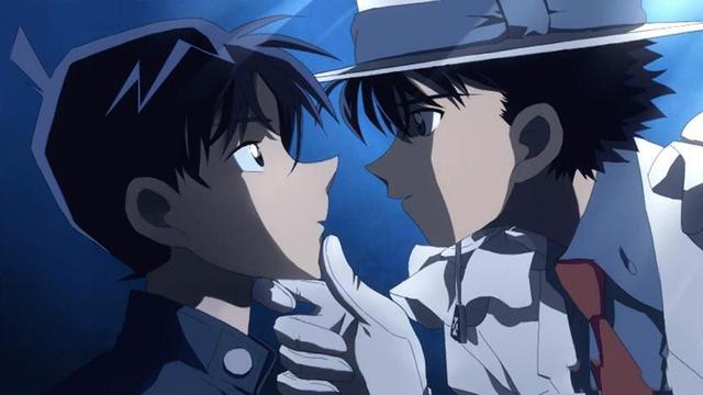 2,名侦探柯南:柯南与怪盗基德到底是什么关系,看到最后我害羞了!