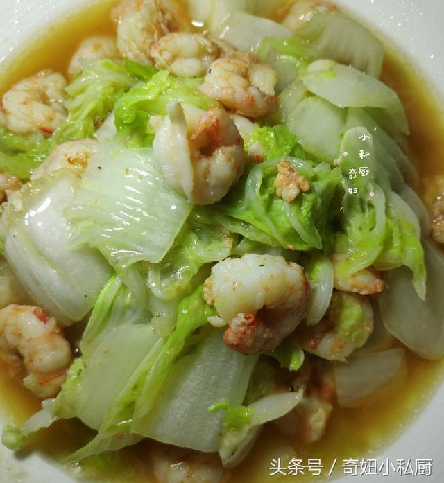 虾仁炒白菜的做法，虾仁圆白菜的做法窍门（虾仁炒白菜）