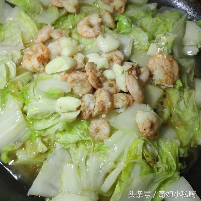 虾仁炒白菜的做法，虾仁圆白菜的做法窍门（虾仁炒白菜）