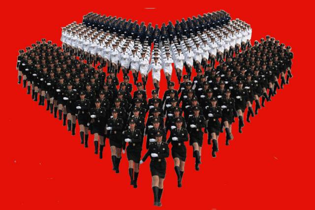 3,军旗招展军号响,绿色军营战士情,你去当兵很辛苦,莫忘朋友的叮嘱.