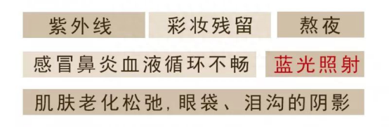 眼睛下面有黑眼圈怎么回事,黑眼圈那里有很多细纹