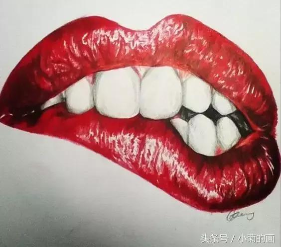 怎样画一个合适的艳丽烈火红唇,怎样画一个合适的艳丽烈火红唇的人(教