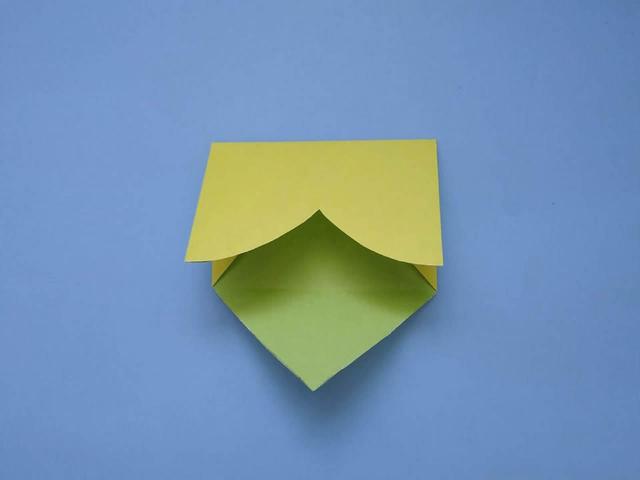 小信封手工折纸，折纸小信封怎么做（打开是一颗心的信封折纸）