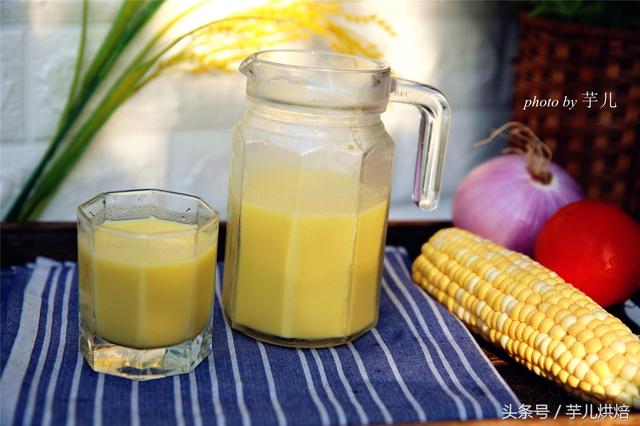 玉米浆，饭店售价28元的玉米汁（玉米浆粑粑）