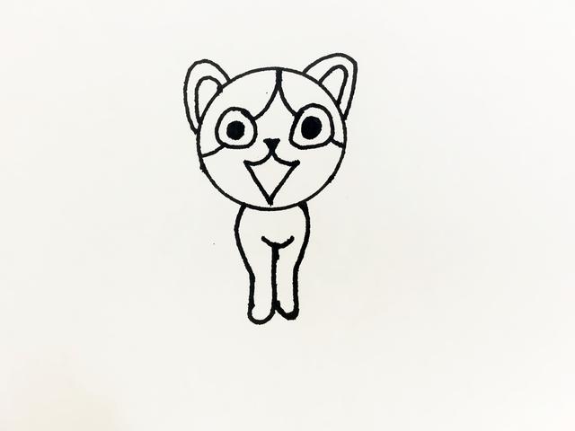 小猫简笔画简单又漂亮，小猫简笔画（这么简单的小猫简笔画）