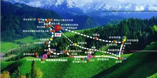 中国旅游地图自驾（国内最全25条自驾旅游地图）