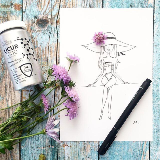 简笔画美女是怎么画的，简笔画美女是怎么画的图片（美女姐姐手绘线稿，人物简笔画）