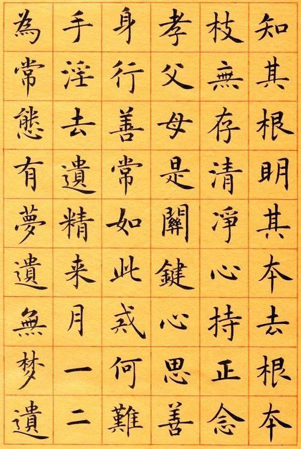 四平马步功，含胸拔正风！，四平马步桩功的功效（于志强楷书《戒色三字经》附译文）