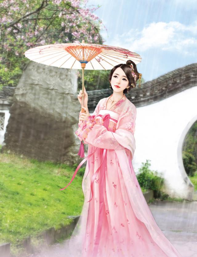 简约伤感的卡通手绘女生背影图片  彼岸流年终究太多伤，简约伤感的卡通手绘女生背影图片动漫（：“待我长发及腰” 完整版）