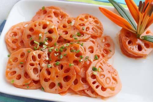 红油莲藕片，红油凉拌藕片的做法（40）