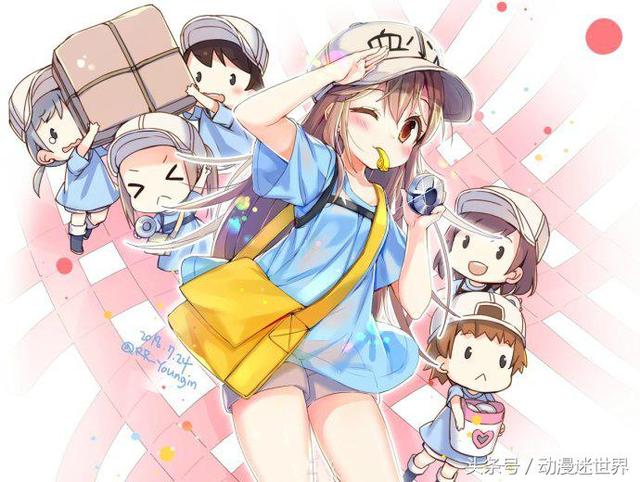 动漫里的血小板怎么画，关于血小板的动漫叫什么（各大画师笔下的血小板老婆）