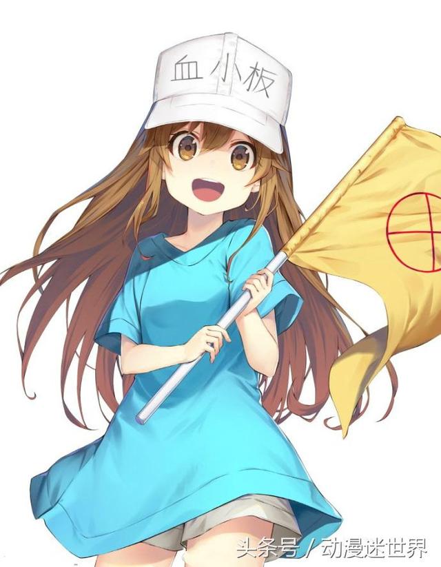 动漫里的血小板怎么画，关于血小板的动漫叫什么（各大画师笔下的血小板老婆）