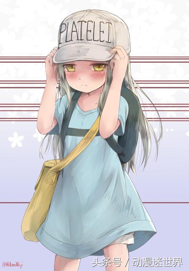 动漫里的血小板怎么画，关于血小板的动漫叫什么（各大画师笔下的血小板老婆）