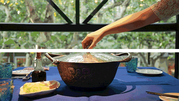 鹊鸲飞来了有什么寓意，喜鹊飞身上来象征着什么（魔都首家“点心火锅”开业）