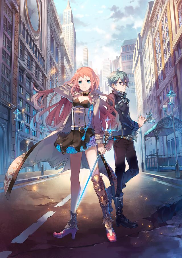 动漫唯美插画(色彩亮丽造型可爱的一组动漫插画作品图片)