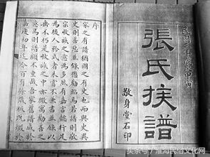 张氏所有的家谱大全，张氏家谱，张姓族谱（张姓字辈、来源、堂号、家谱大全）