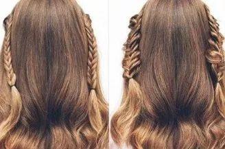 相信女生肯定会看厌自己的造型了,那么尝试一下新的发型,像花式辫子