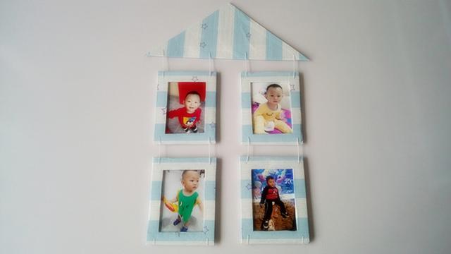 简易相框制作的制作方案，简易相框设计与制作（手工达人用纸箱自制手机照相框）