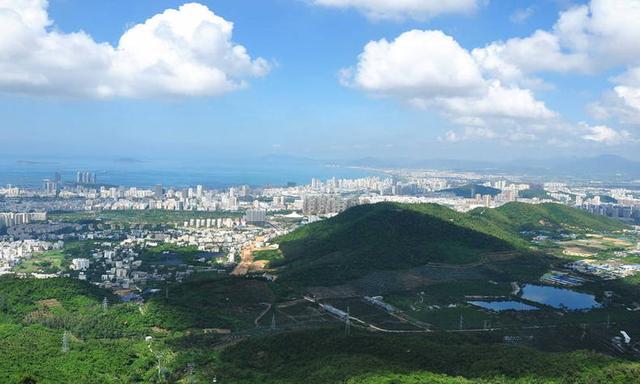 三亞鳳凰嶺海拔多少,海南三亞鳳凰嶺風景區(三亞市中心最高山峰