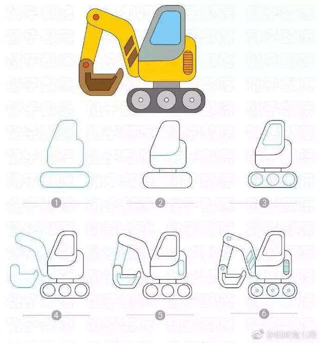 如何画汽车简笔画，如何画汽车简笔画图片（画完这组就能掌握各种汽车的画法了）