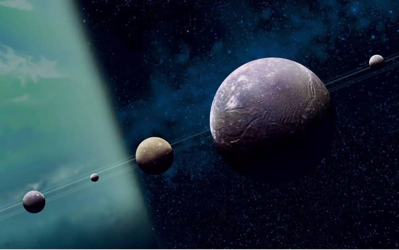 天卫三泰坦尼亚:天王星最大的卫星,也是太阳系第八大卫星