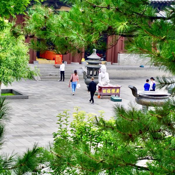 大同市火车站周围街景，大同\u0026八月古都忆平城