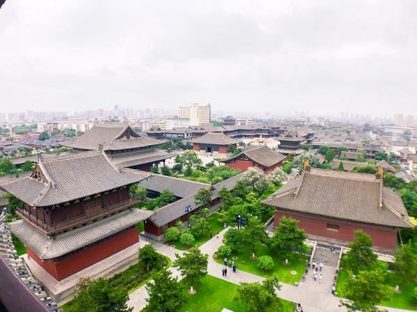 大同市火车站周围街景，大同\u0026八月古都忆平城