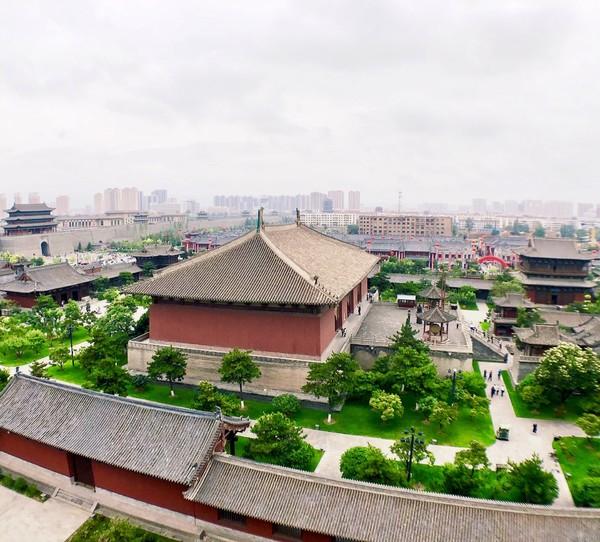 大同市火车站周围街景，大同\u0026八月古都忆平城