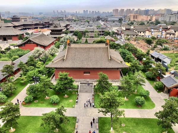 大同市火车站周围街景，大同\u0026八月古都忆平城